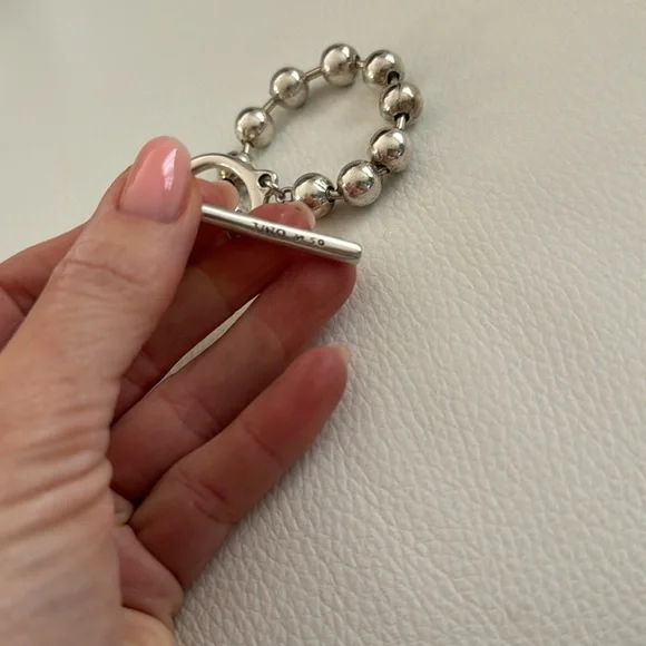 UNO de 50 Silver Beaded Bracelet - Picture 4 of 4